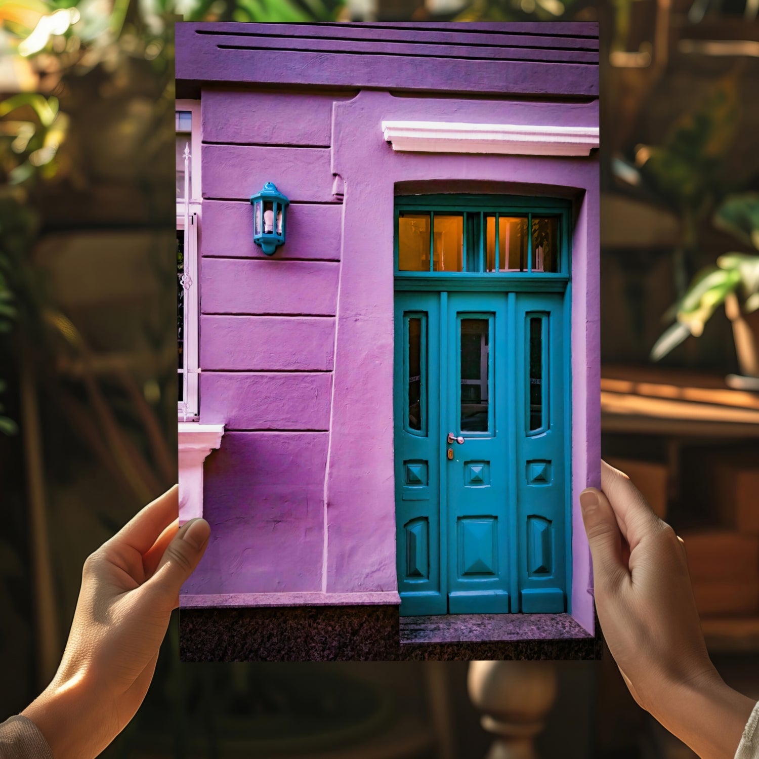 Door Aluminum Print.