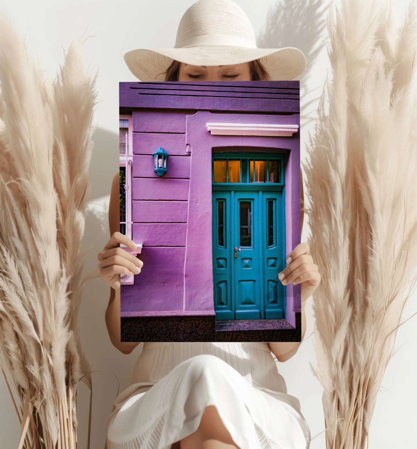 Door Aluminum Print.