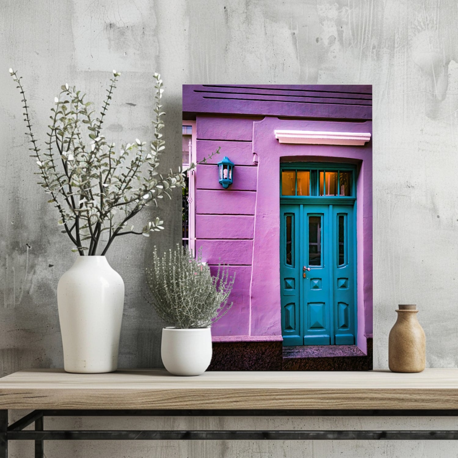 Door Aluminum Print.