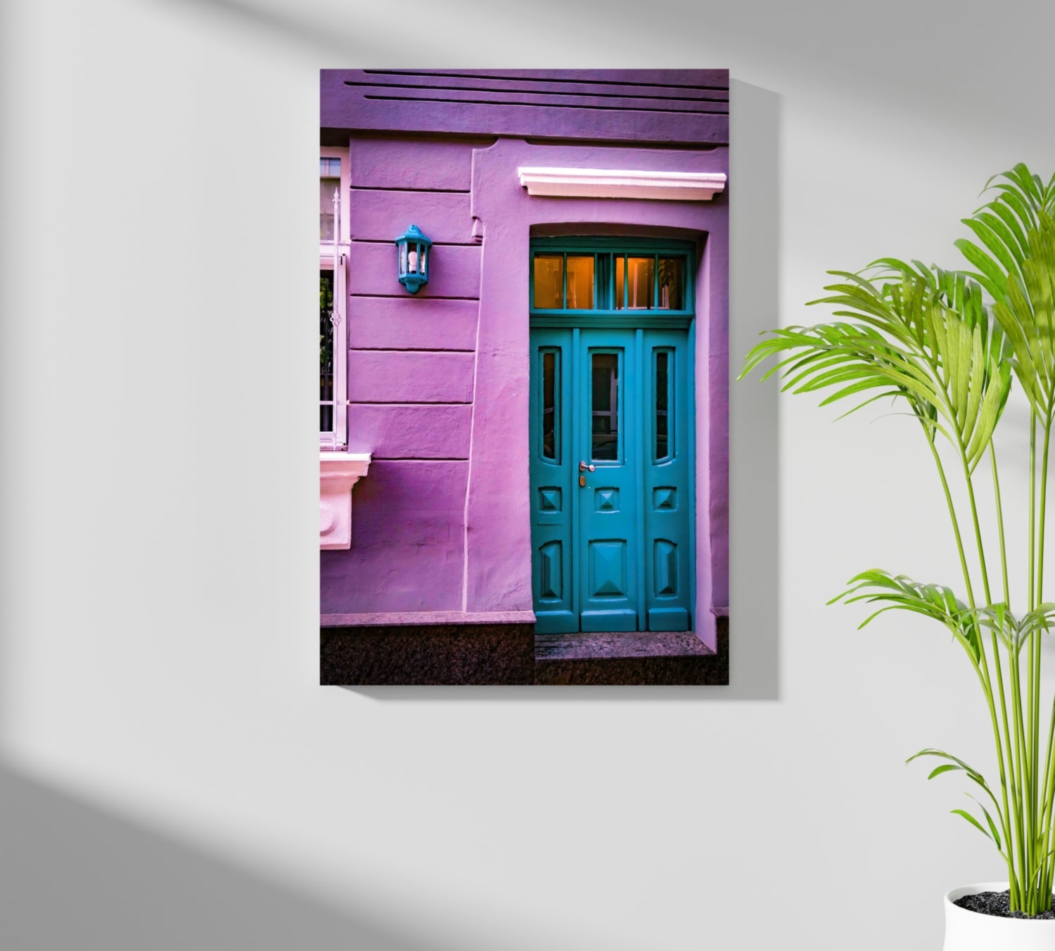 Door Aluminum Print.