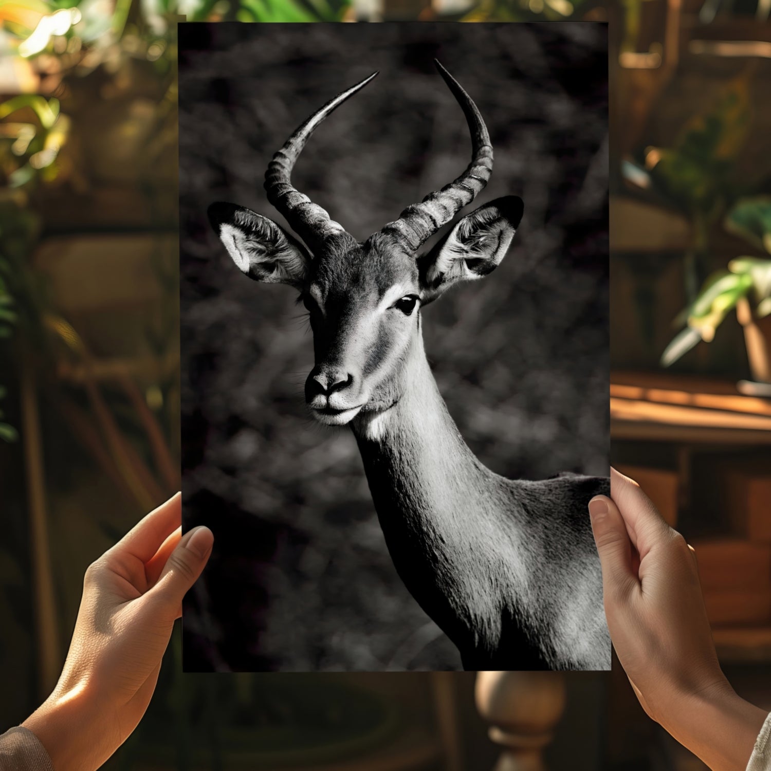 Antilope Aluminum Print.