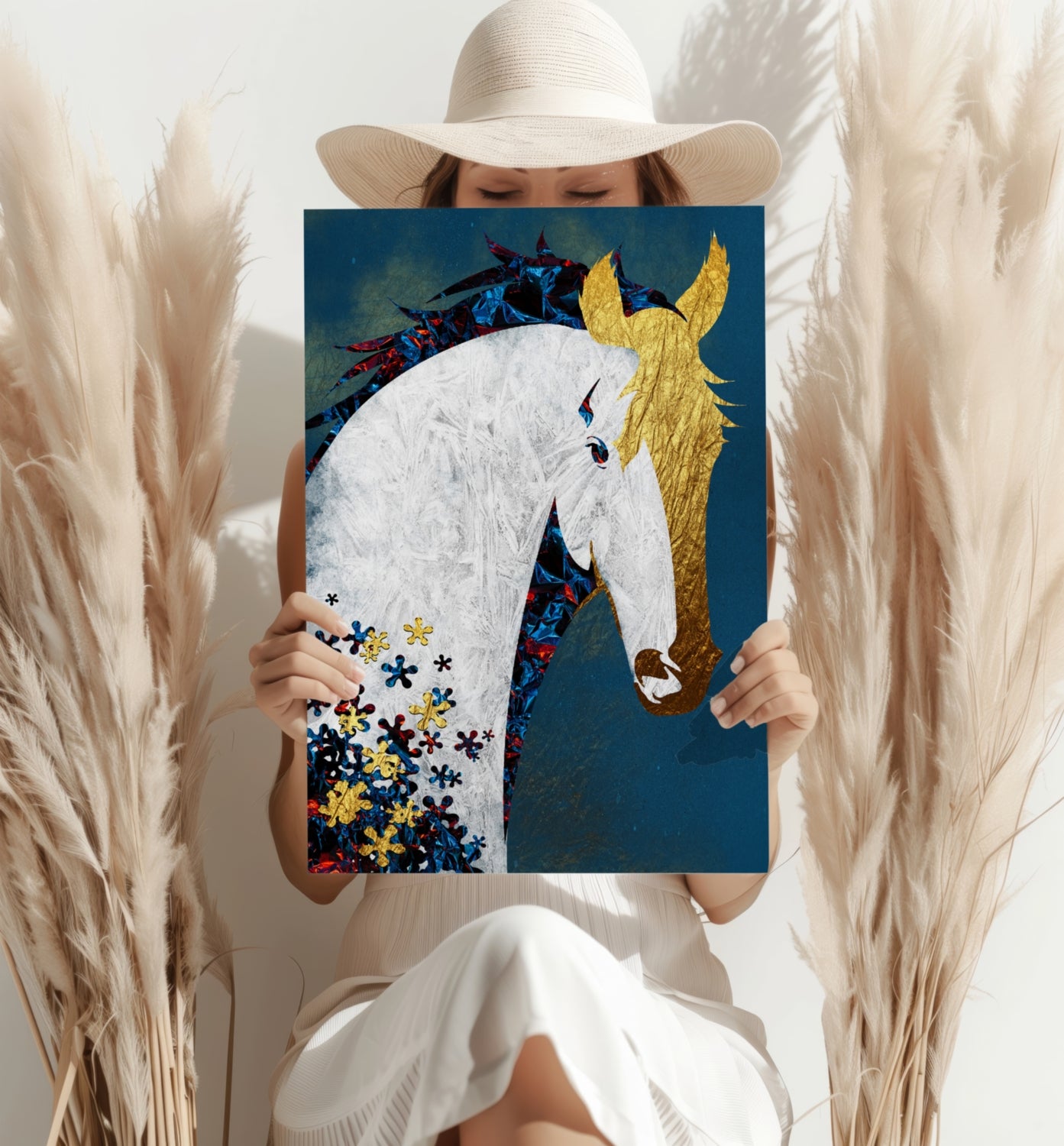 Horse Aluminum Print.