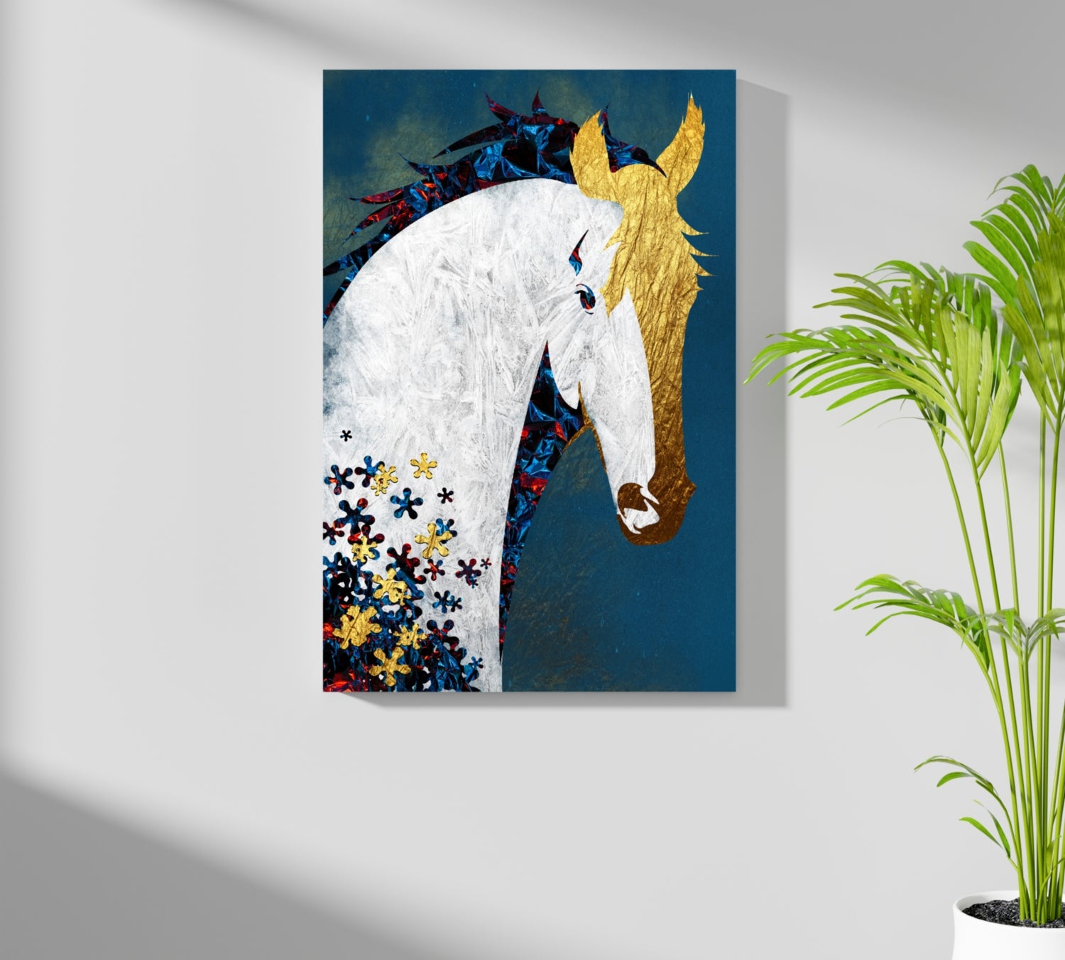 Horse Aluminum Print.