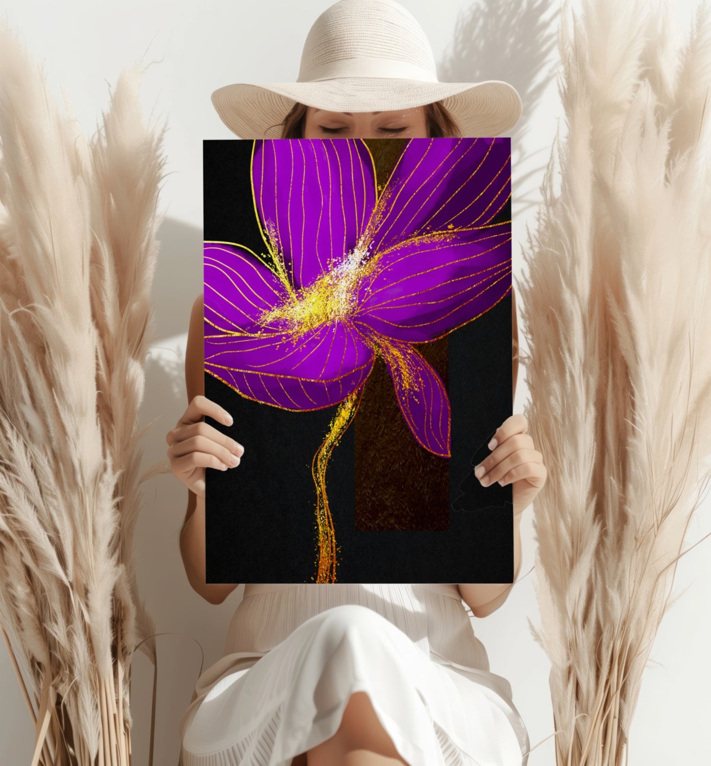 Flower Aluminum Print.