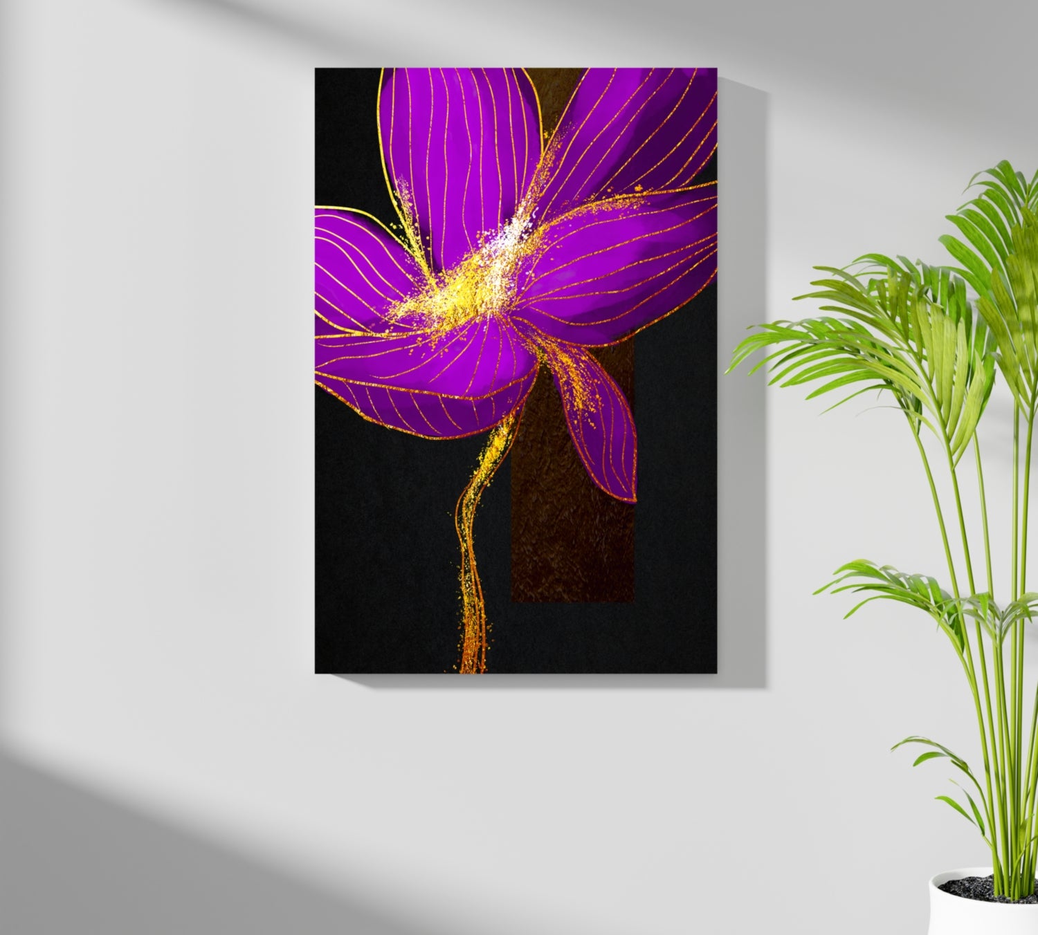 Flower Aluminum Print.