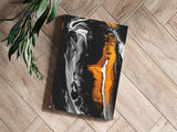 Abstract Marble Pattern V3 Aluminum Print.