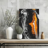 Abstract Marble Pattern V3 Aluminum Print.