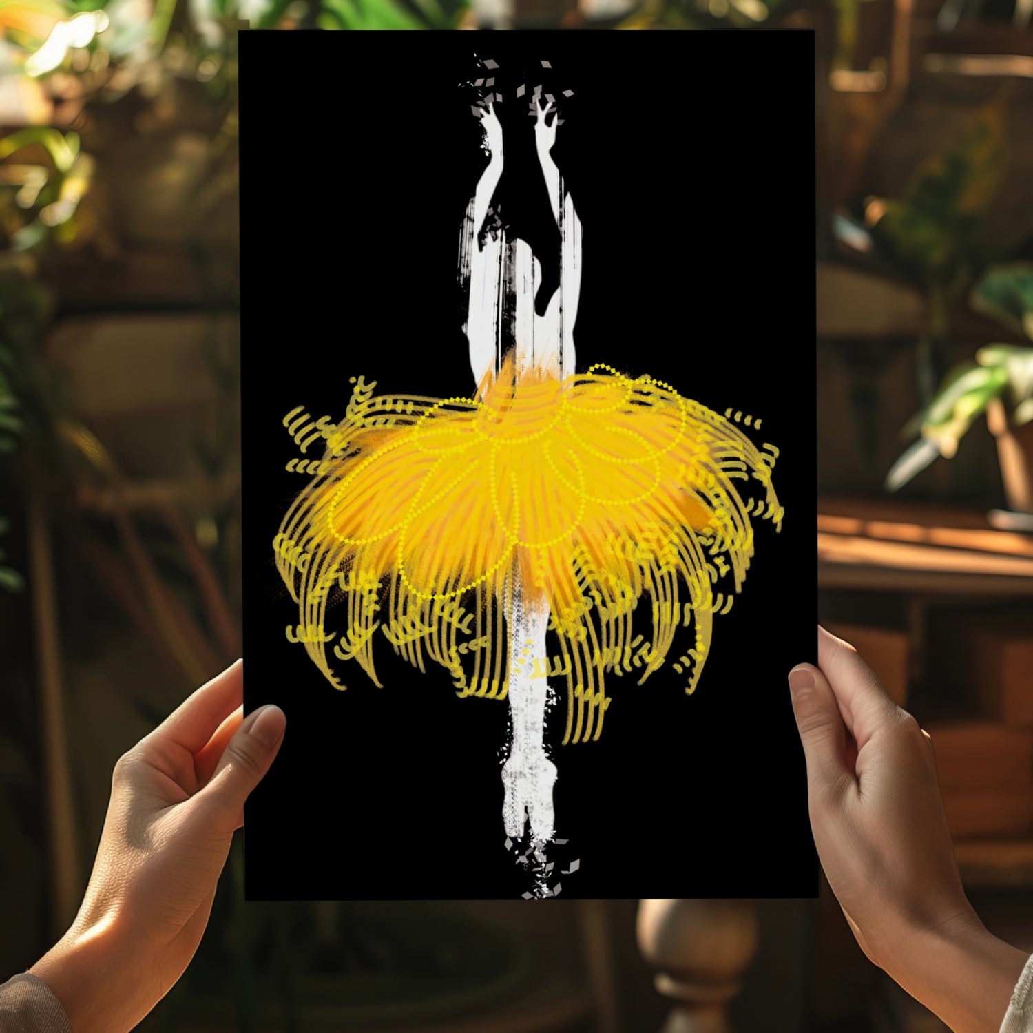 Ballet Aluminum Print.