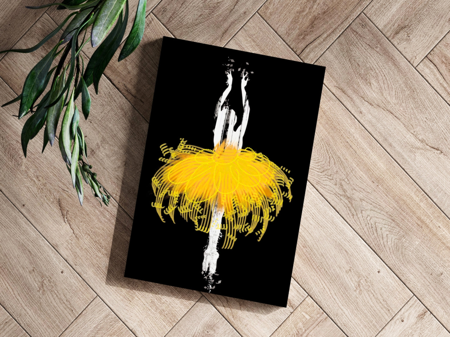Ballet Aluminum Print.