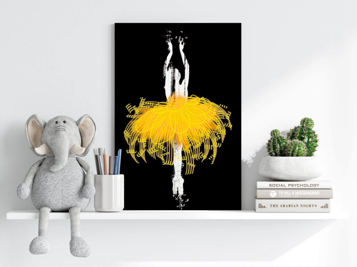 Ballet Aluminum Print.