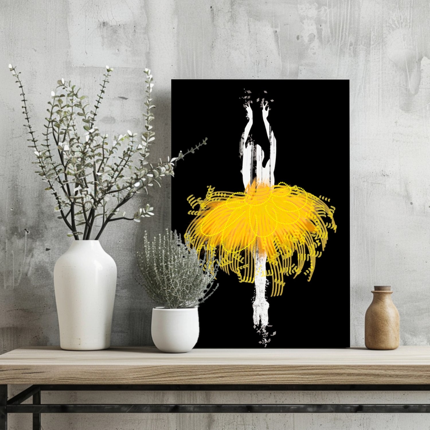 Ballet Aluminum Print.
