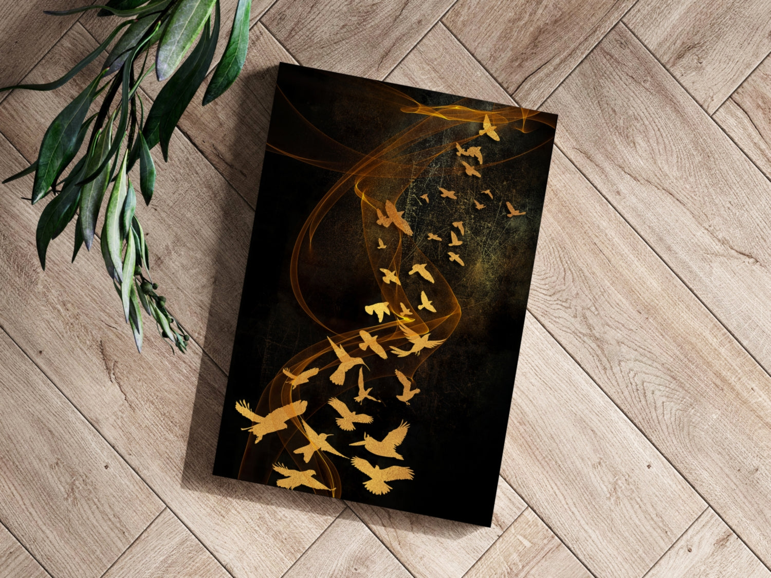 Birds Aluminum Print.