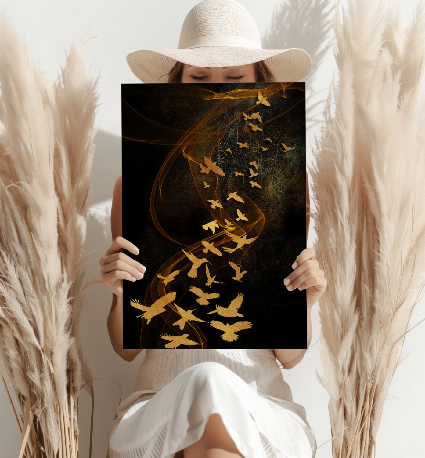 Birds Aluminum Print.