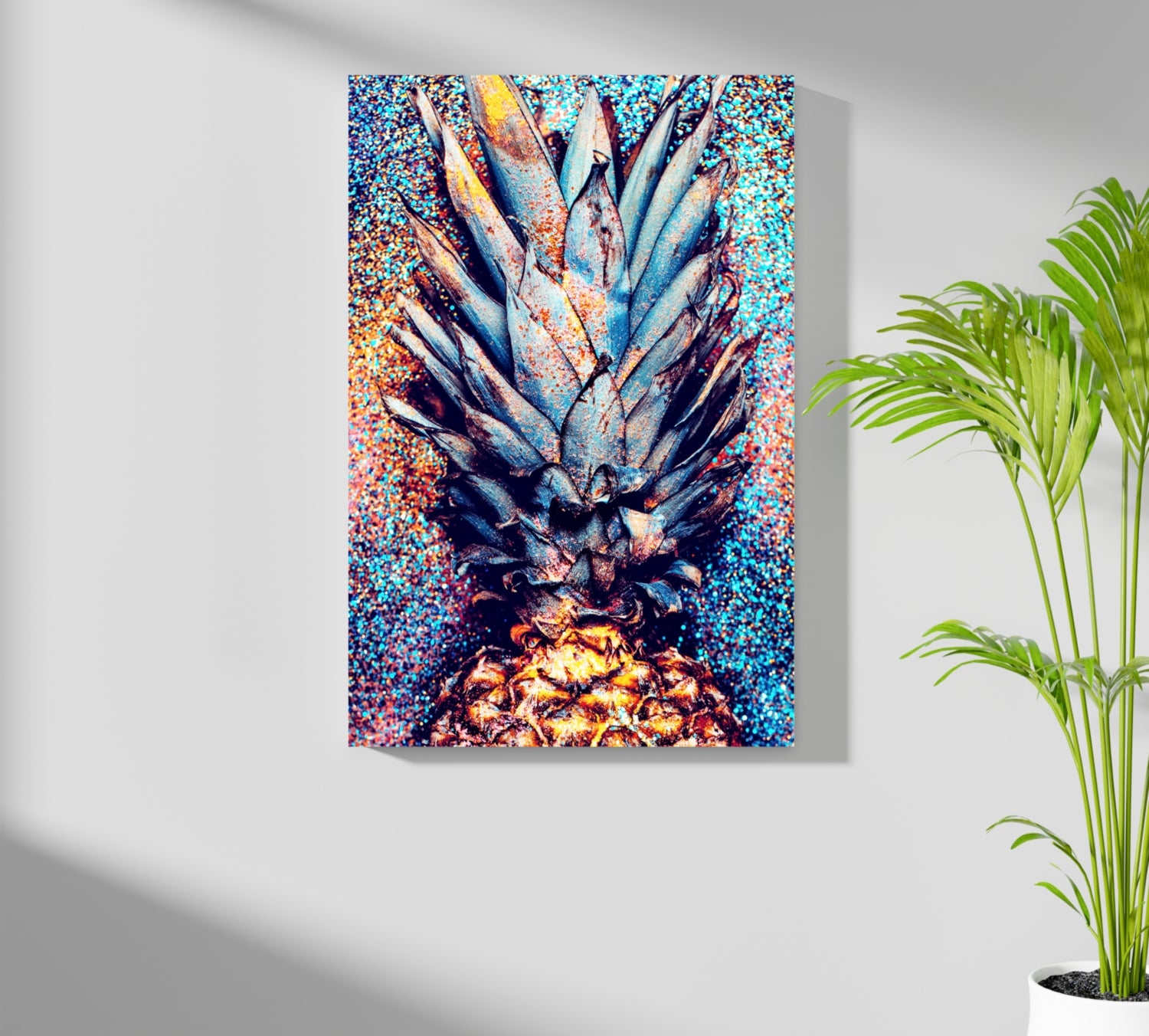 Pineapple Aluminum Print.