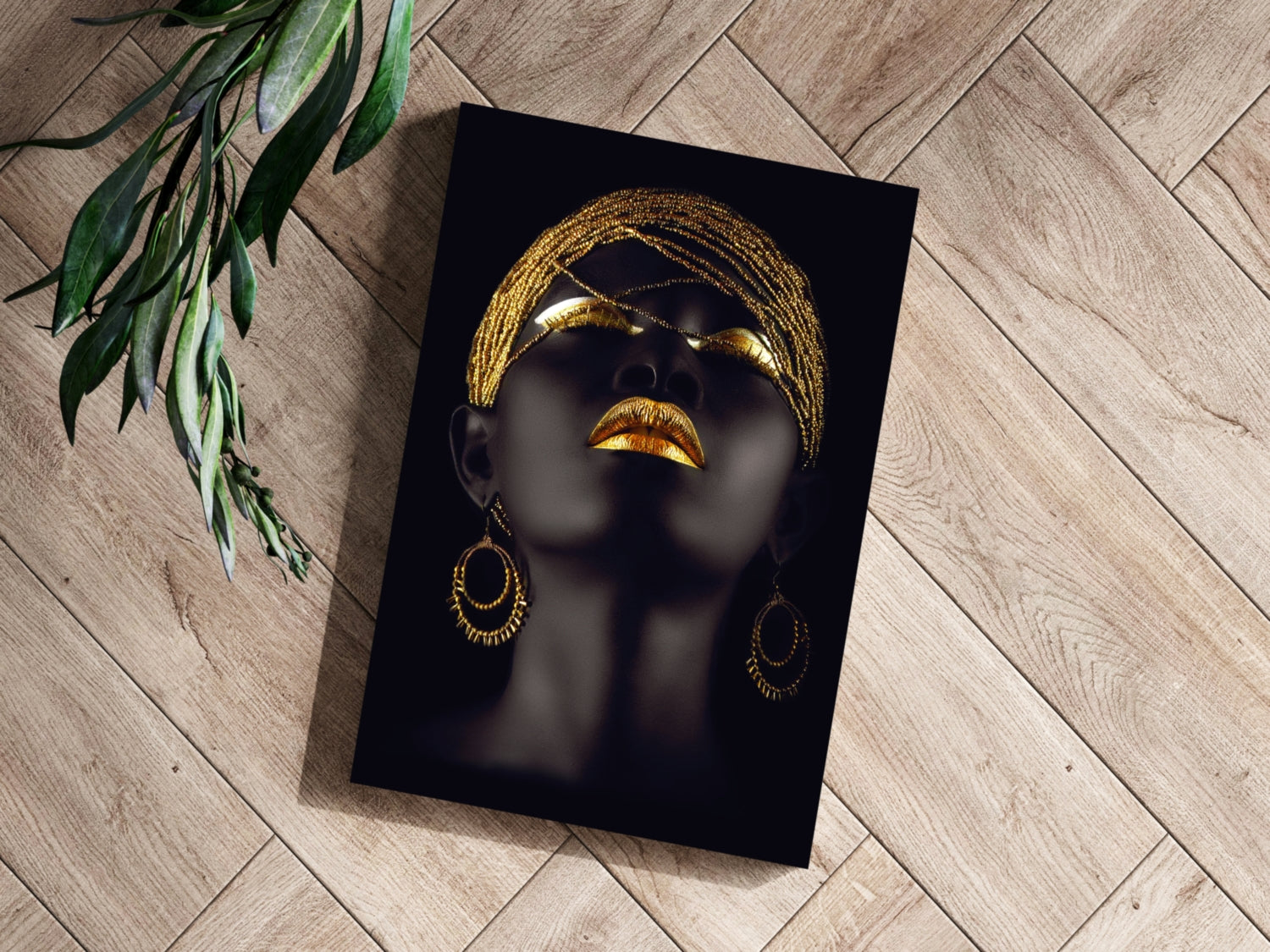 Woman Aluminum Print.