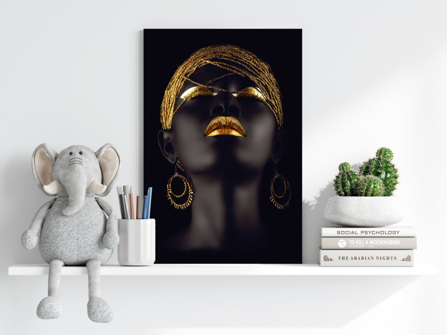 Woman Aluminum Print.