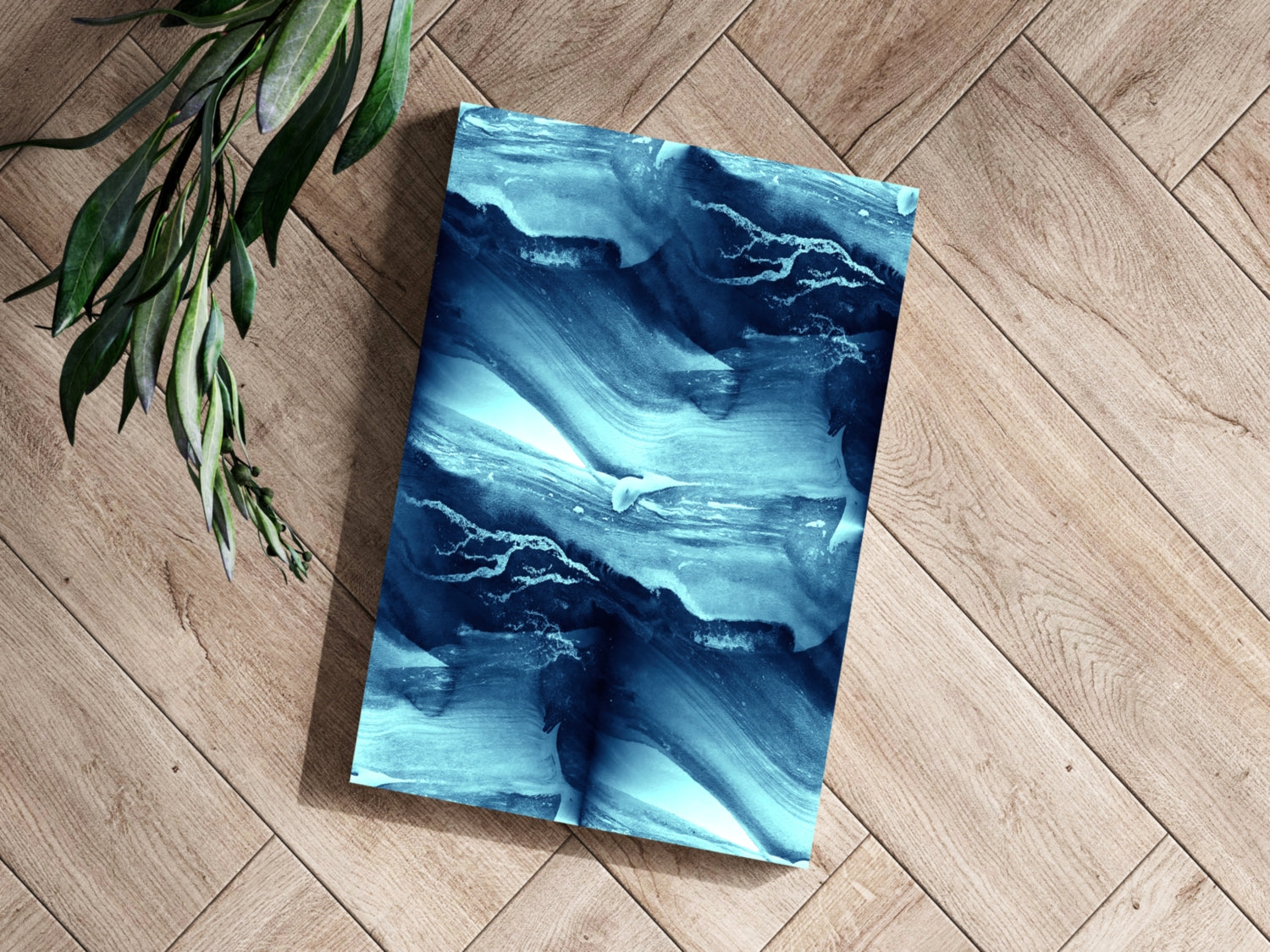 Abstract Shape Aluminum Print.