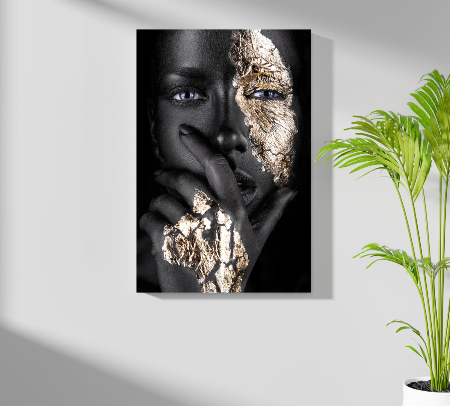 Woman in Fashion Aluminum Print.