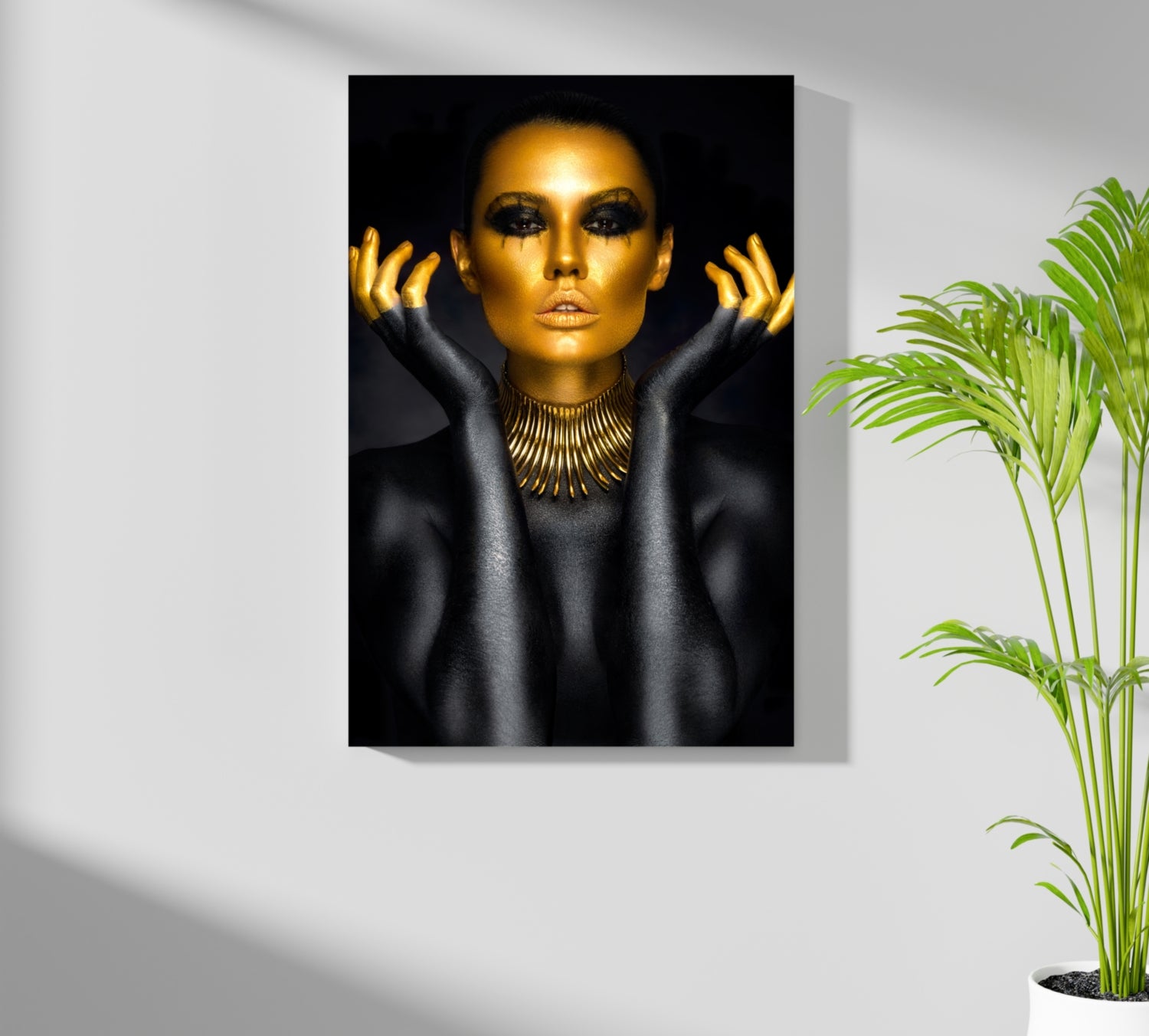 Woman in Fashion Aluminum Print.