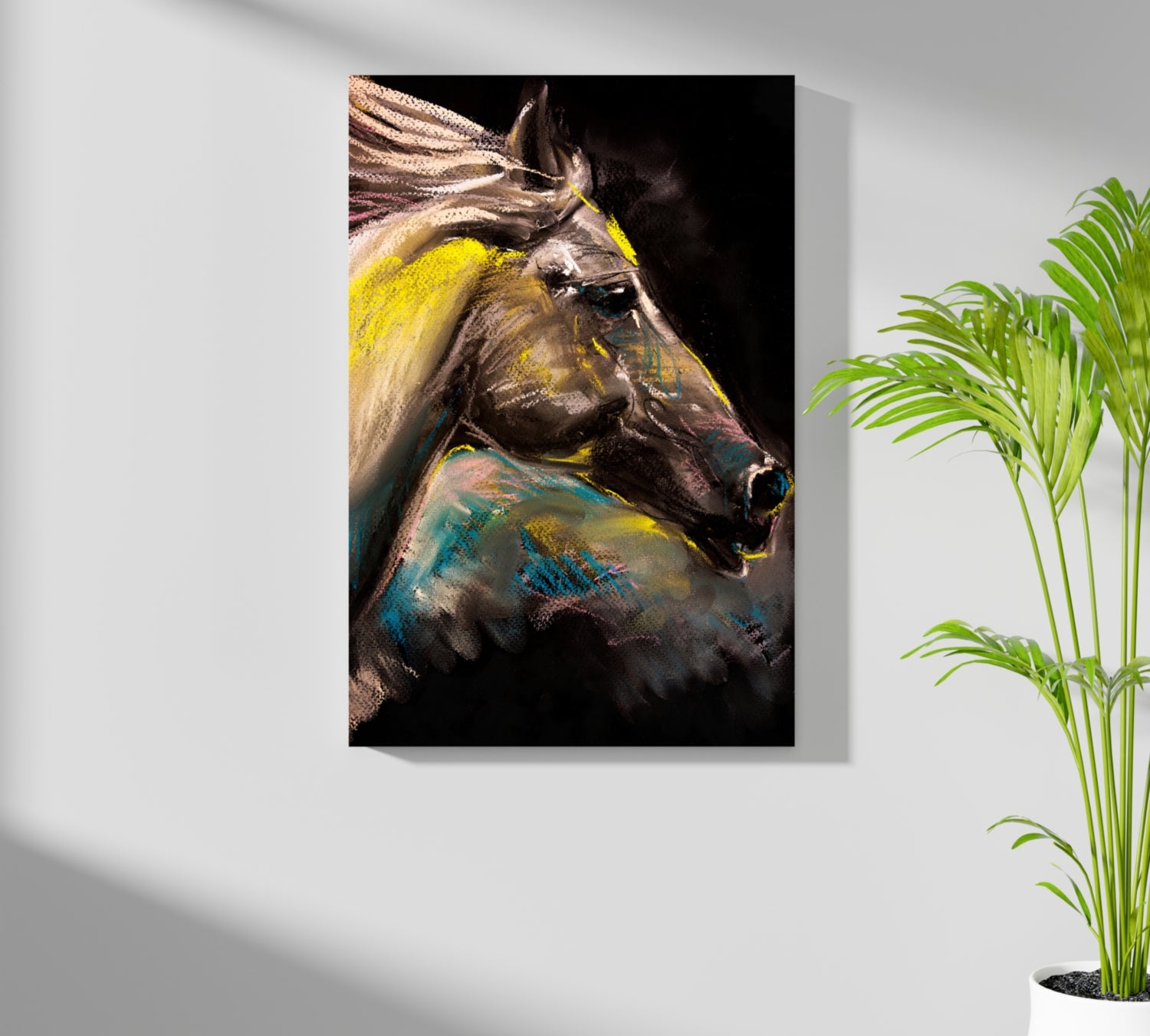 Horse Aluminum Print.