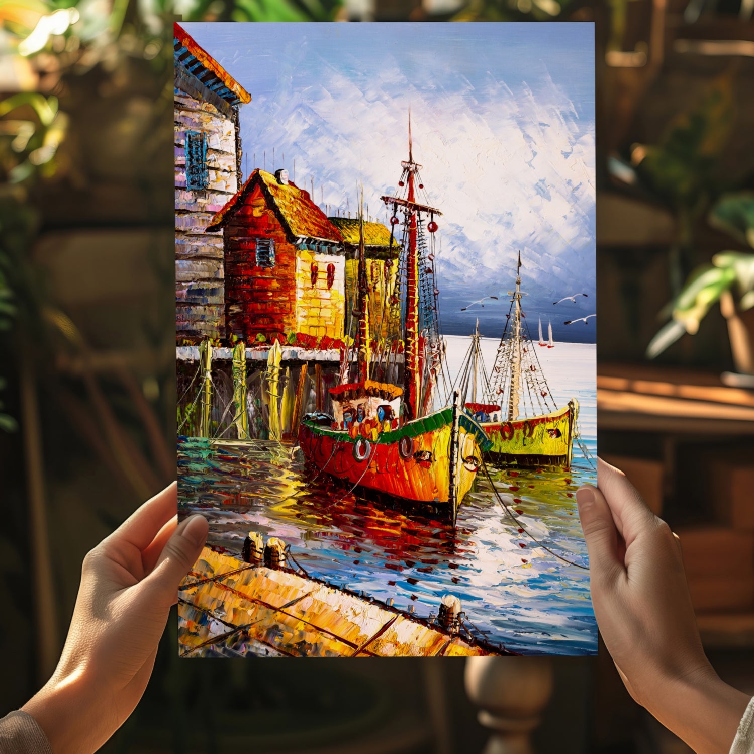 Remote Shores Aluminum Print.