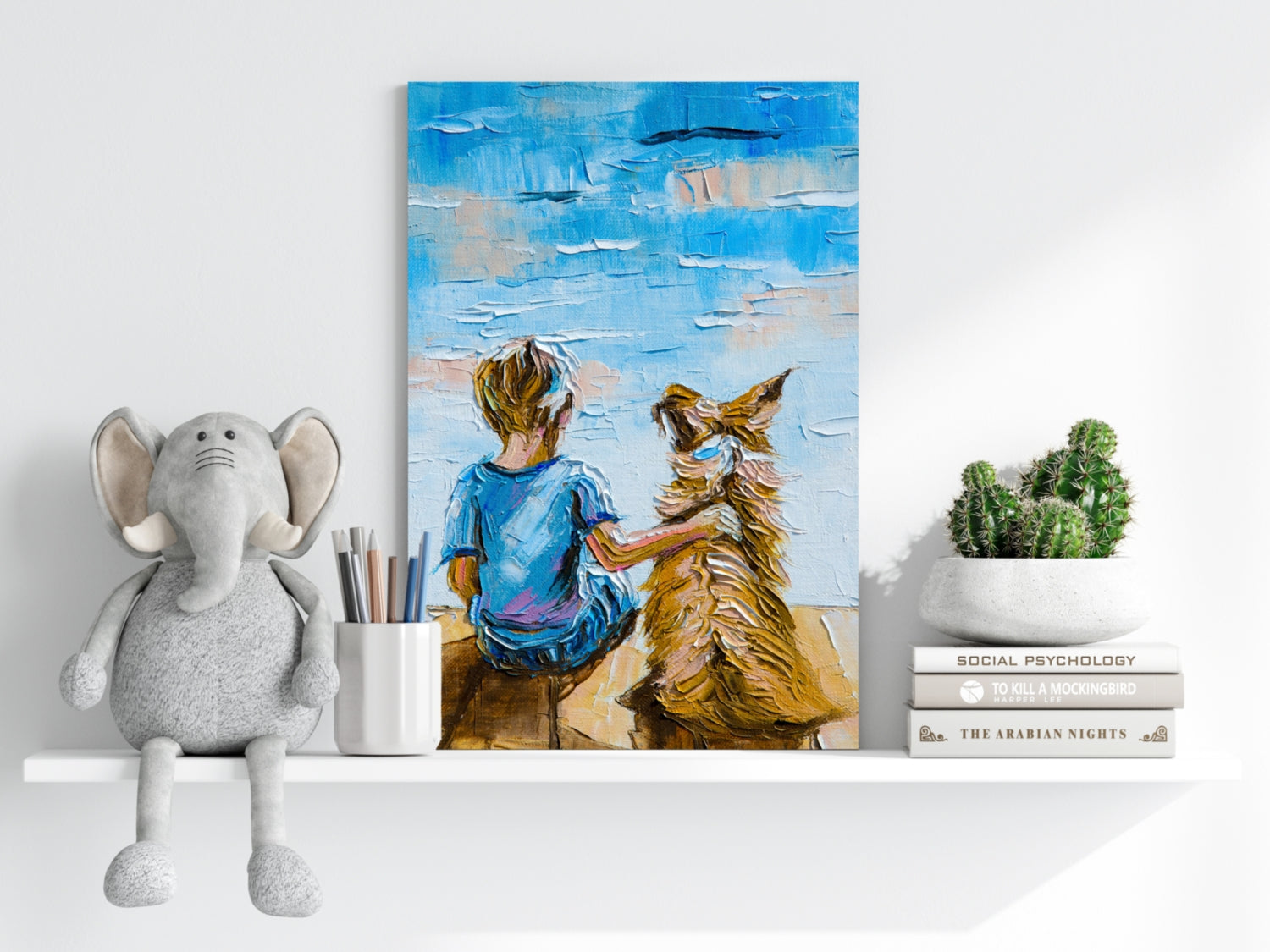 Forever Friendship Aluminum Print.