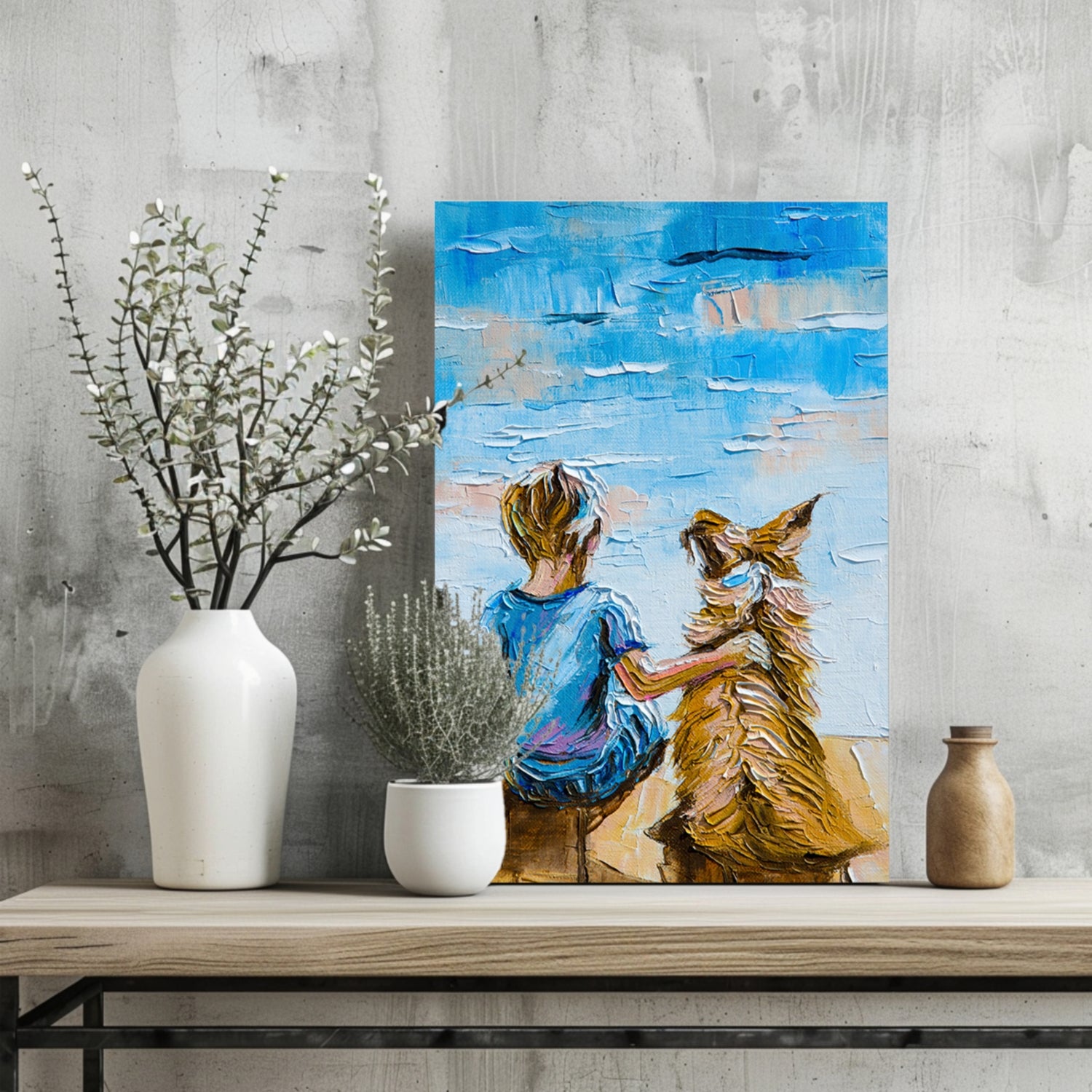 Forever Friendship Aluminum Print.