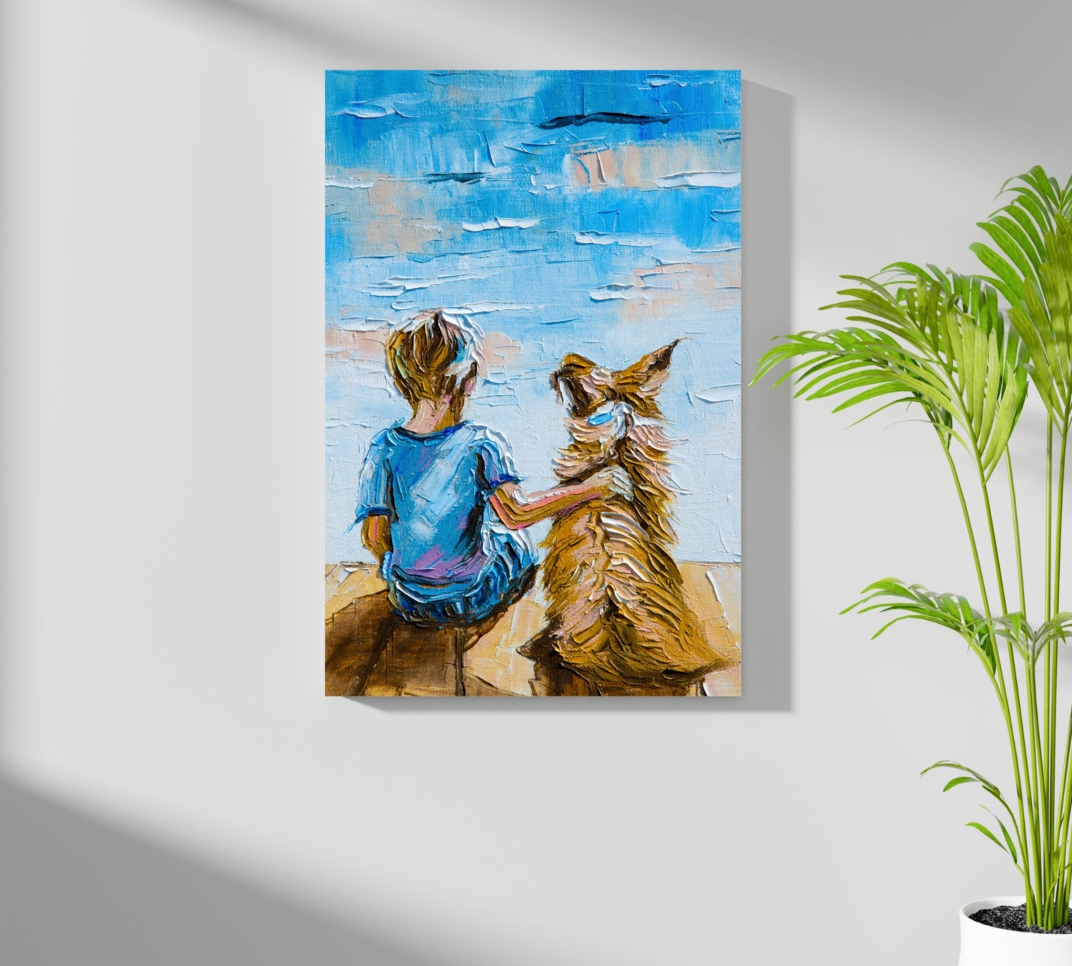 Forever Friendship Aluminum Print.