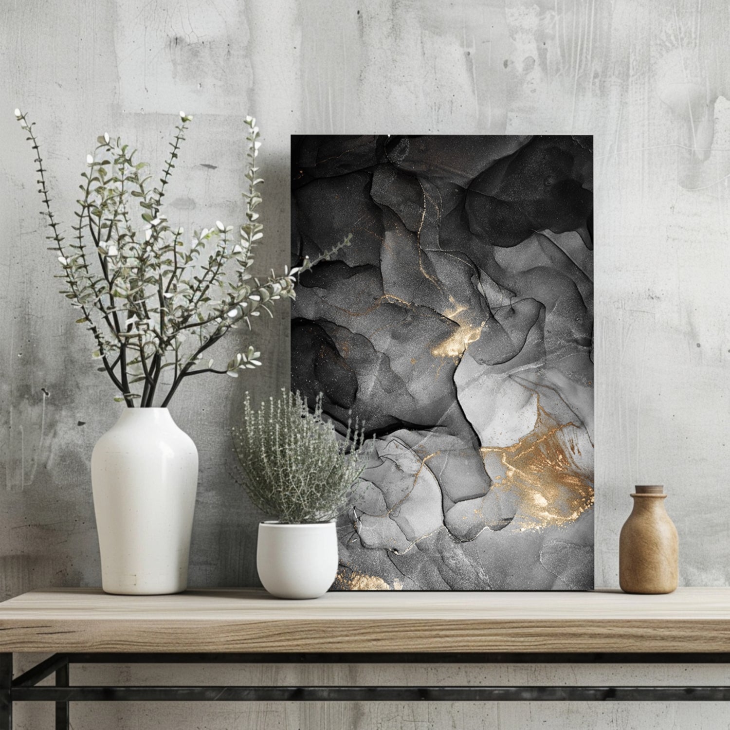 Marble Design V1 Aluminum Print.