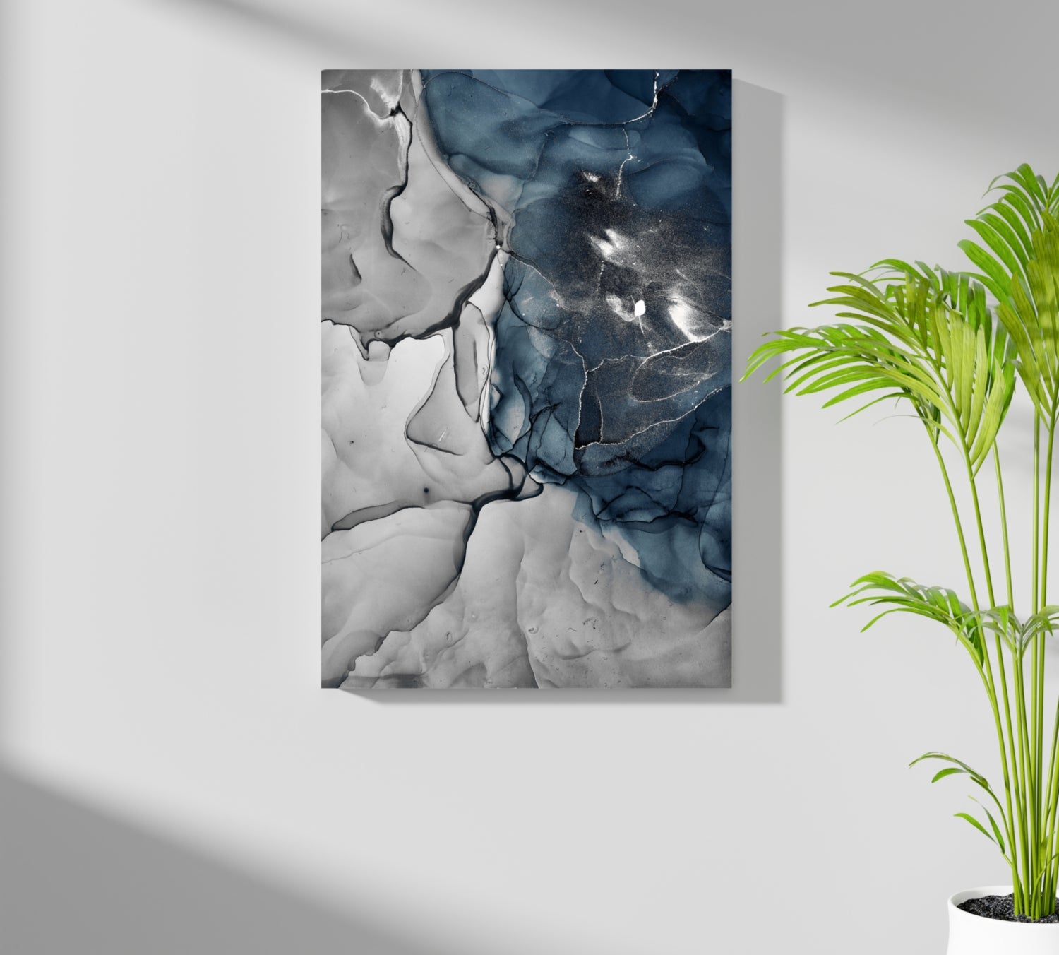 Marble Design V2 Aluminum Print.