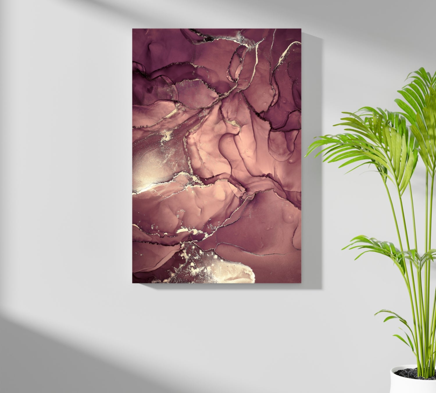 Marble Design V3 Aluminum Print.