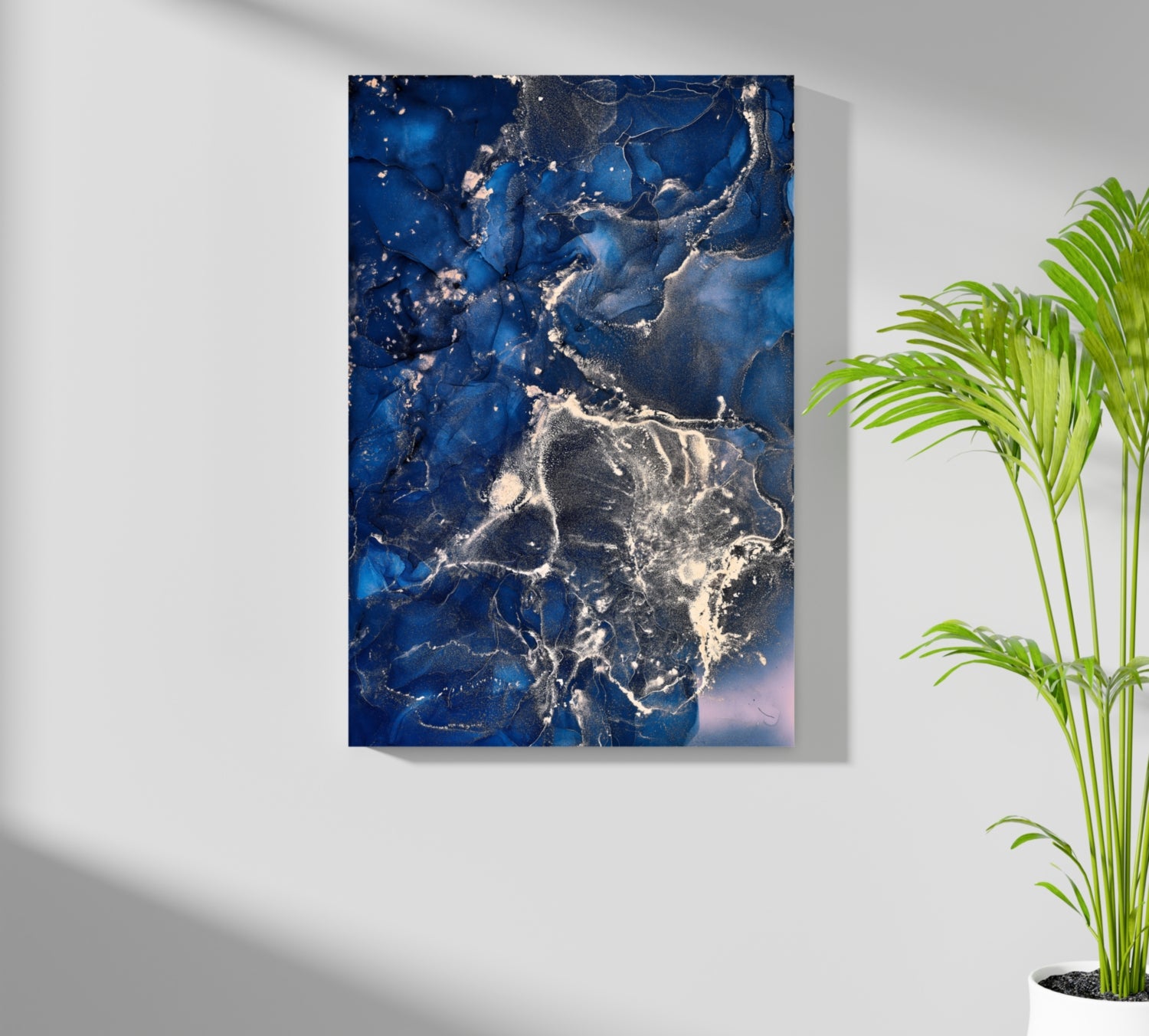 Marble Design V4 Aluminum Print.