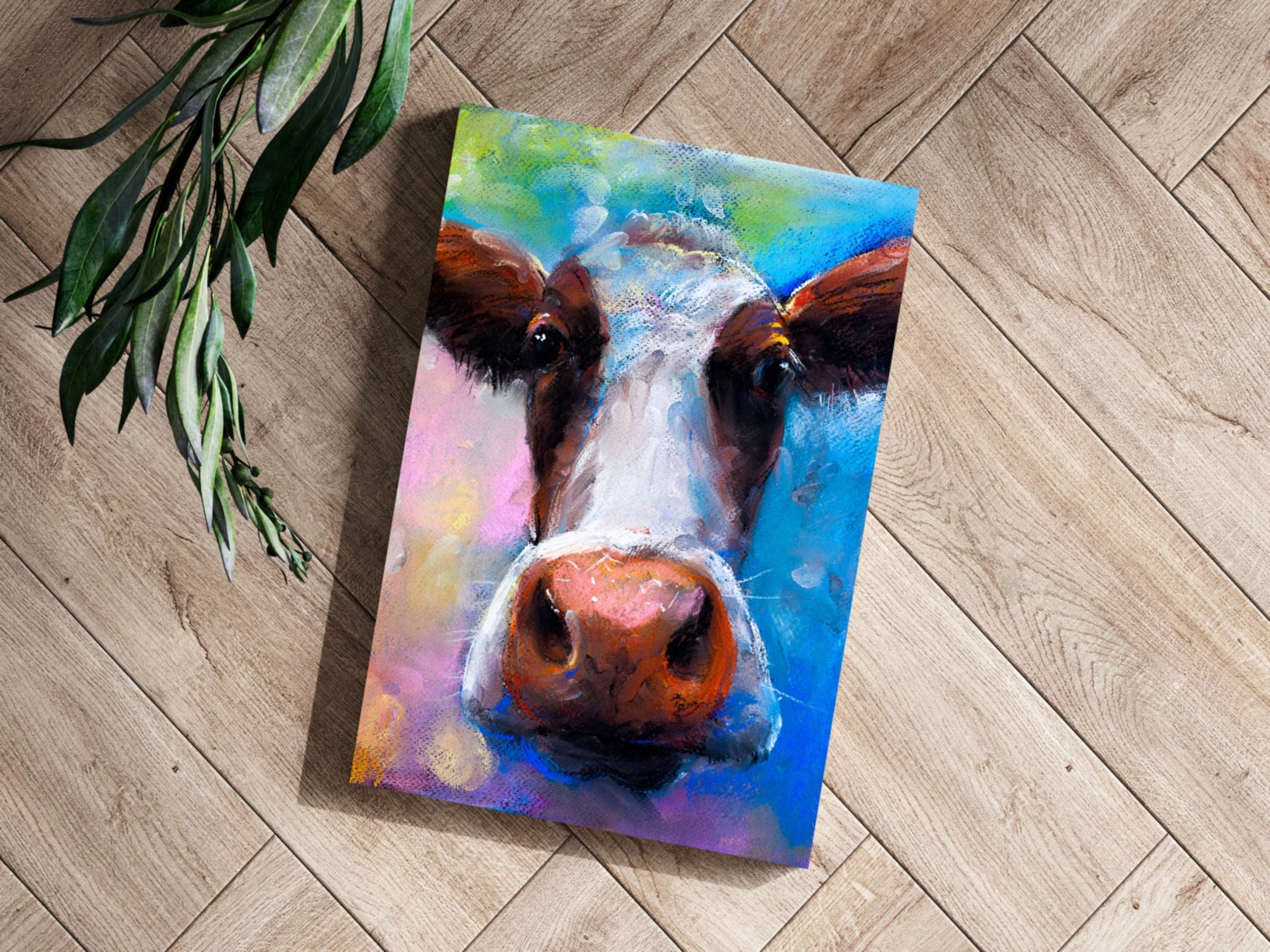 Cattle Aluminum Print.