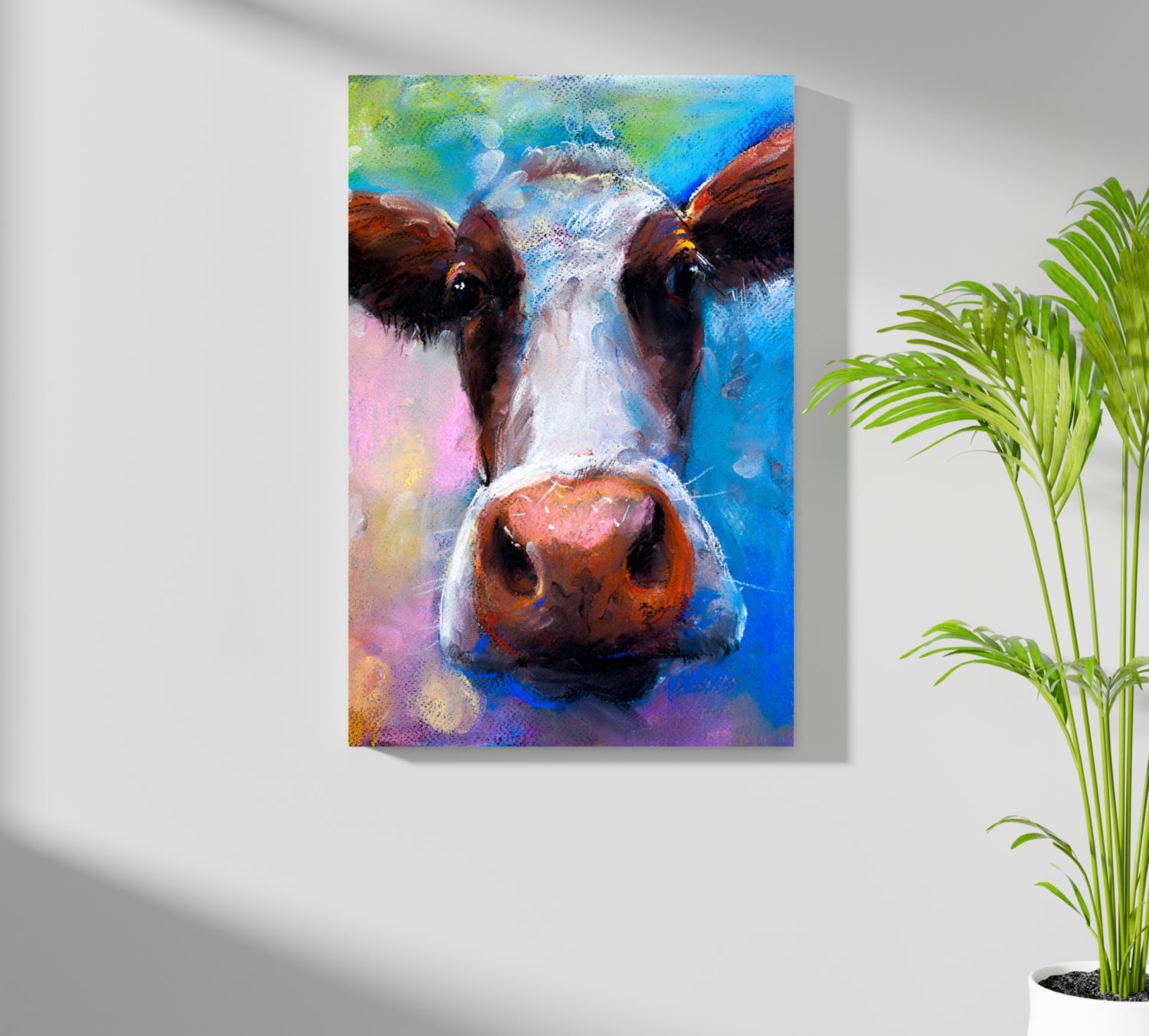 Cattle Aluminum Print.