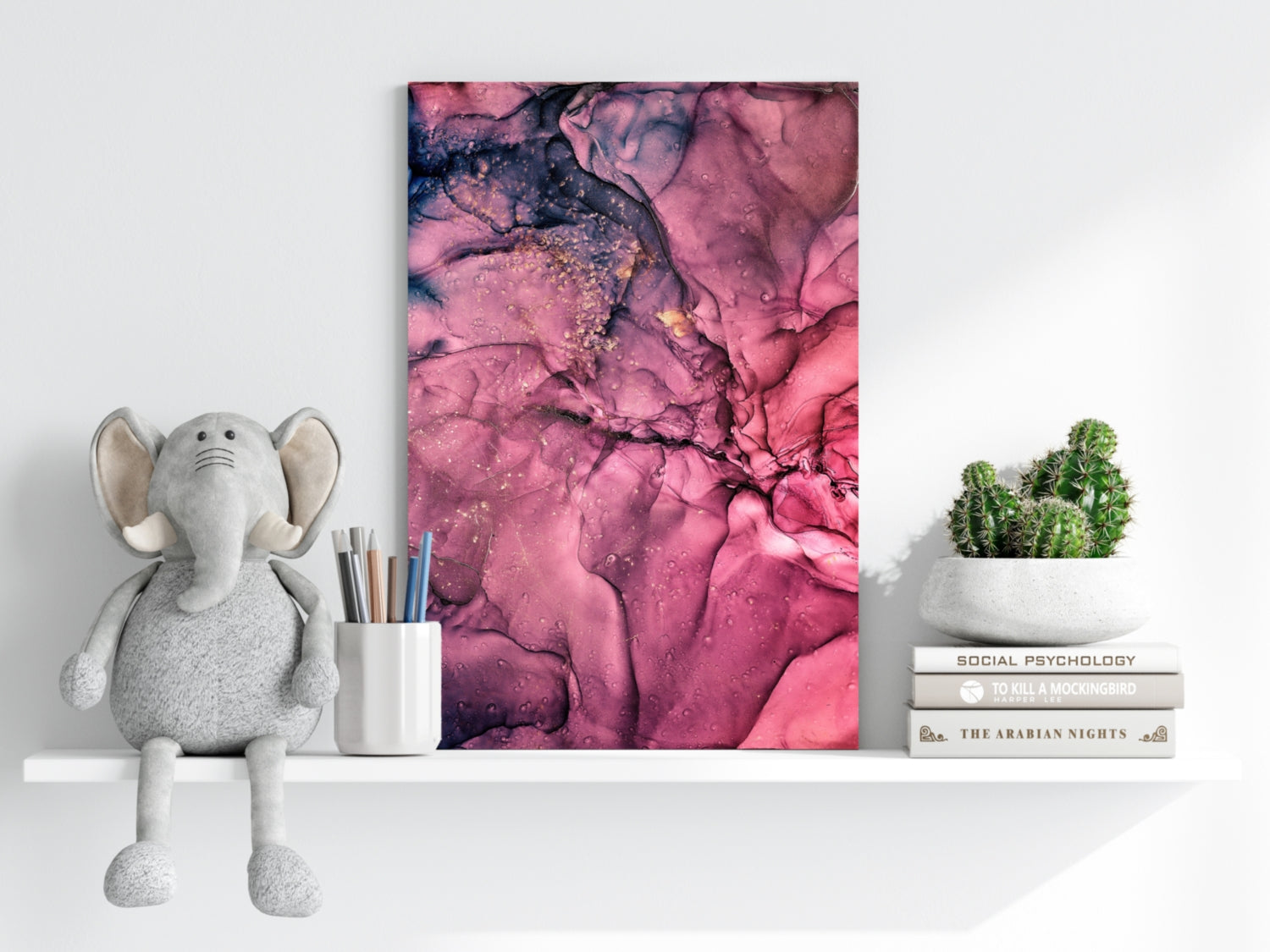 Marble Design V6 Aluminum Print.