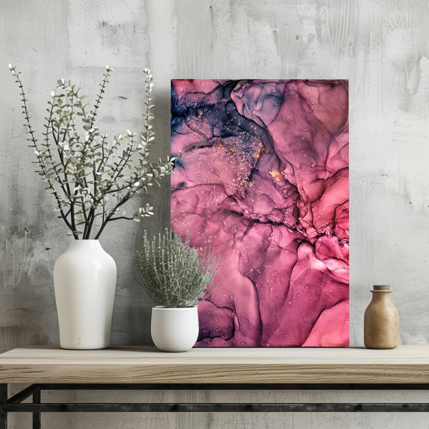 Marble Design V6 Aluminum Print.