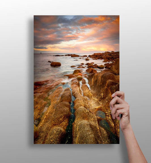 Cliff Aluminum Print.