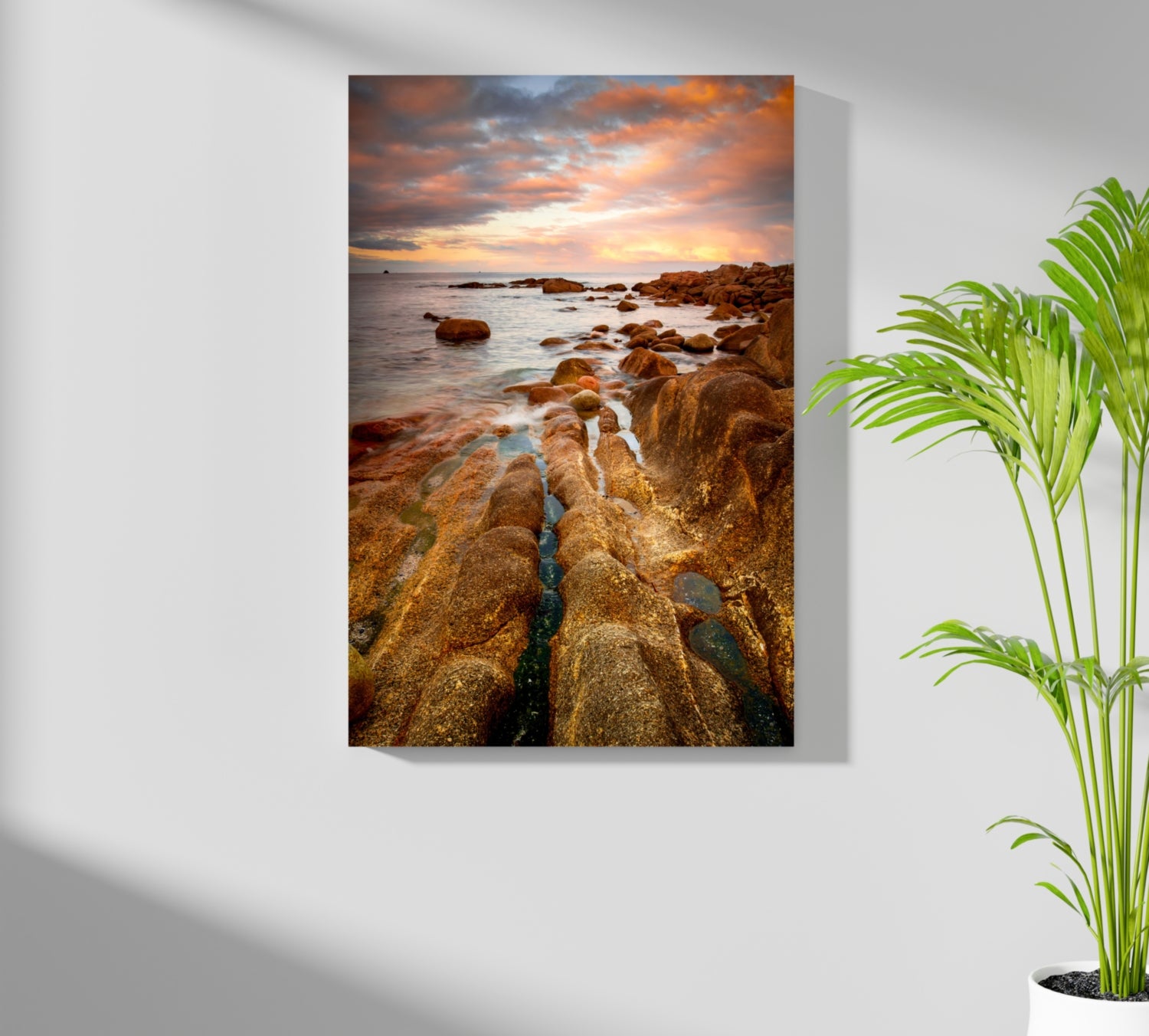 Cliff Aluminum Print.