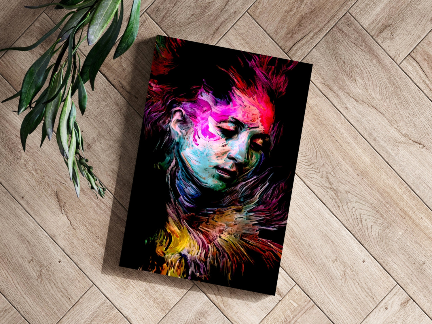 Thinking Aluminum Print.