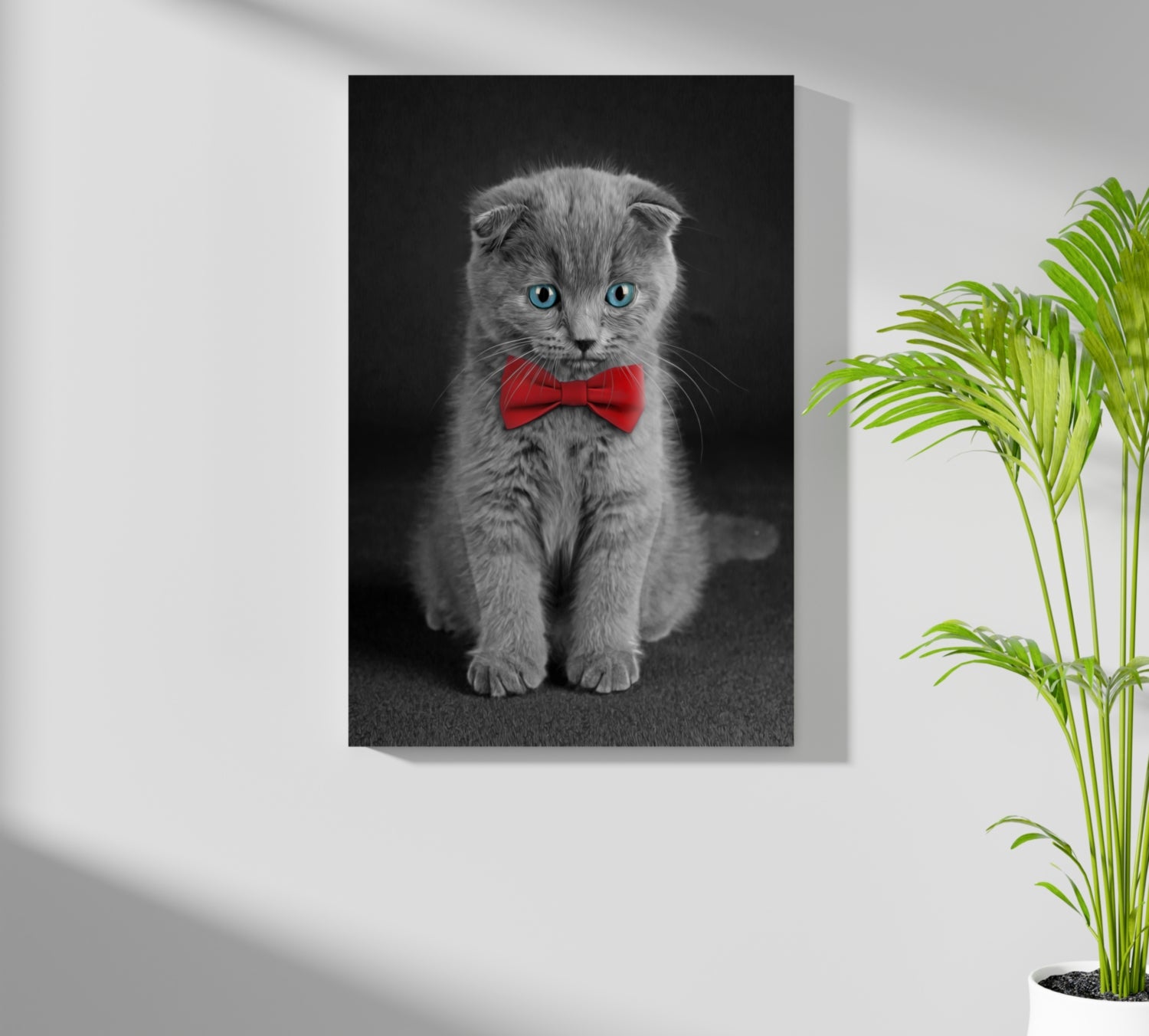 Cute Kitten Aluminum Print.