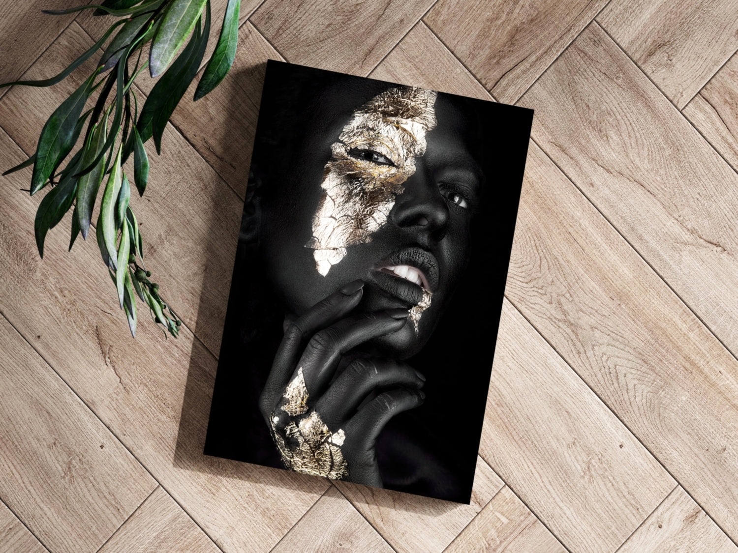 Woman in Fashion Aluminum Print.