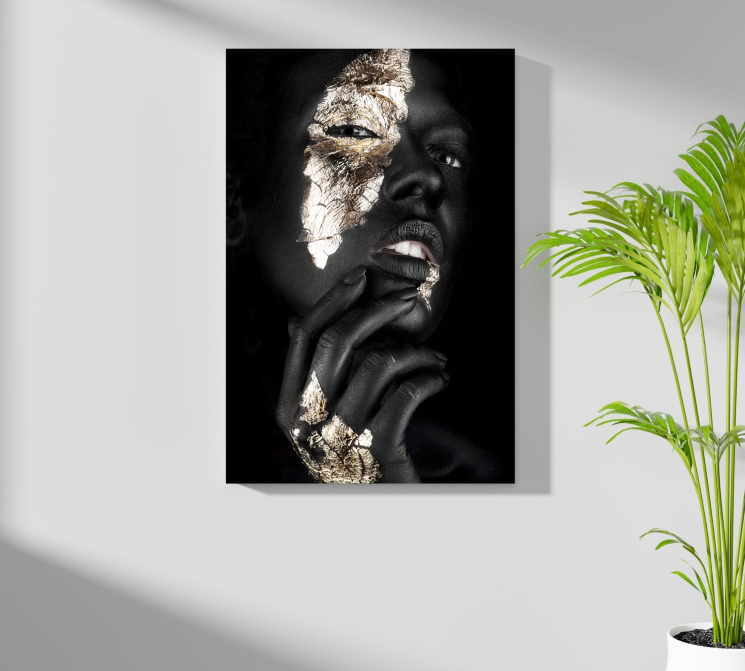 Woman in Fashion Aluminum Print.