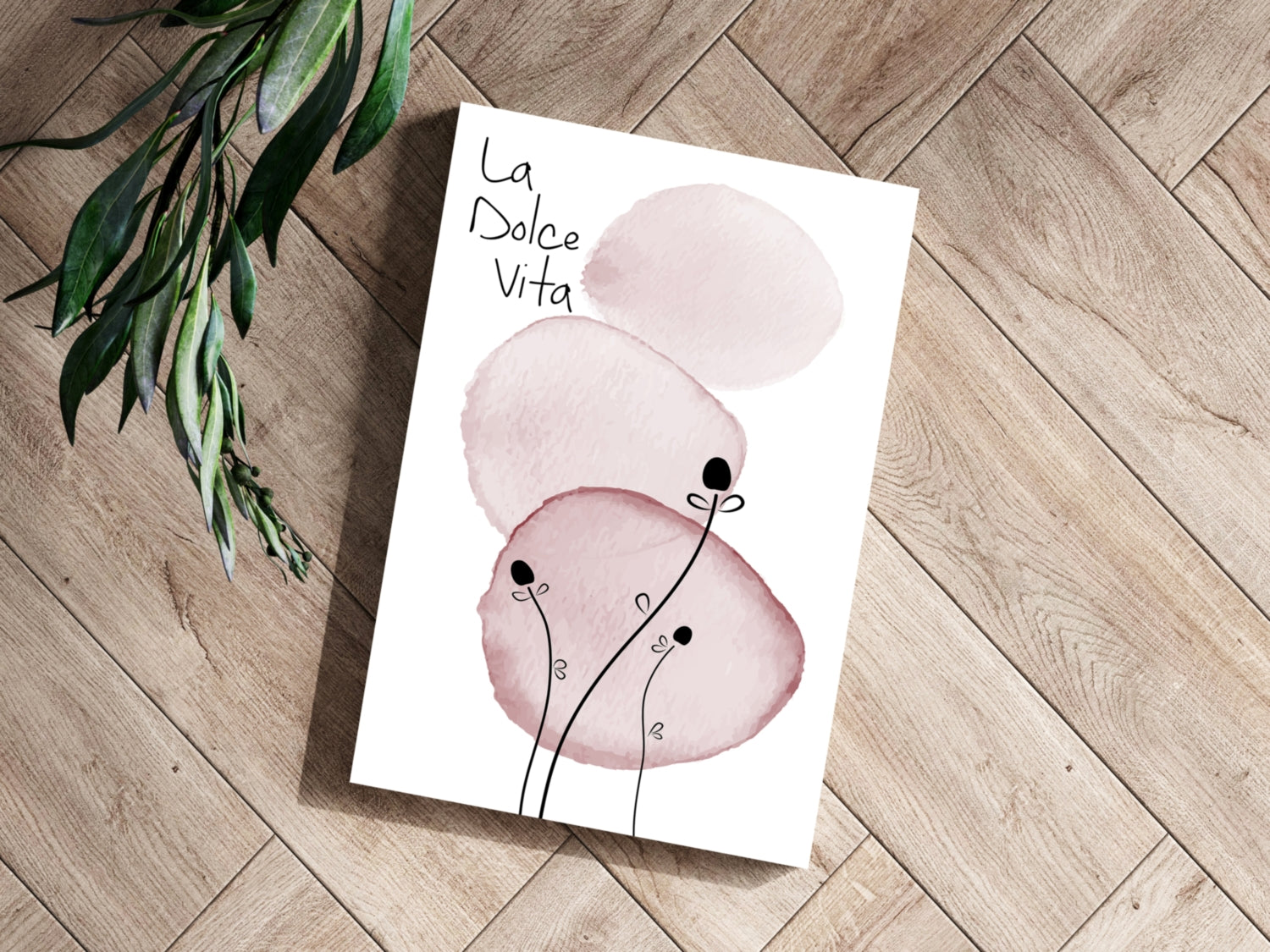 La Dolce Vita Aluminum Print.