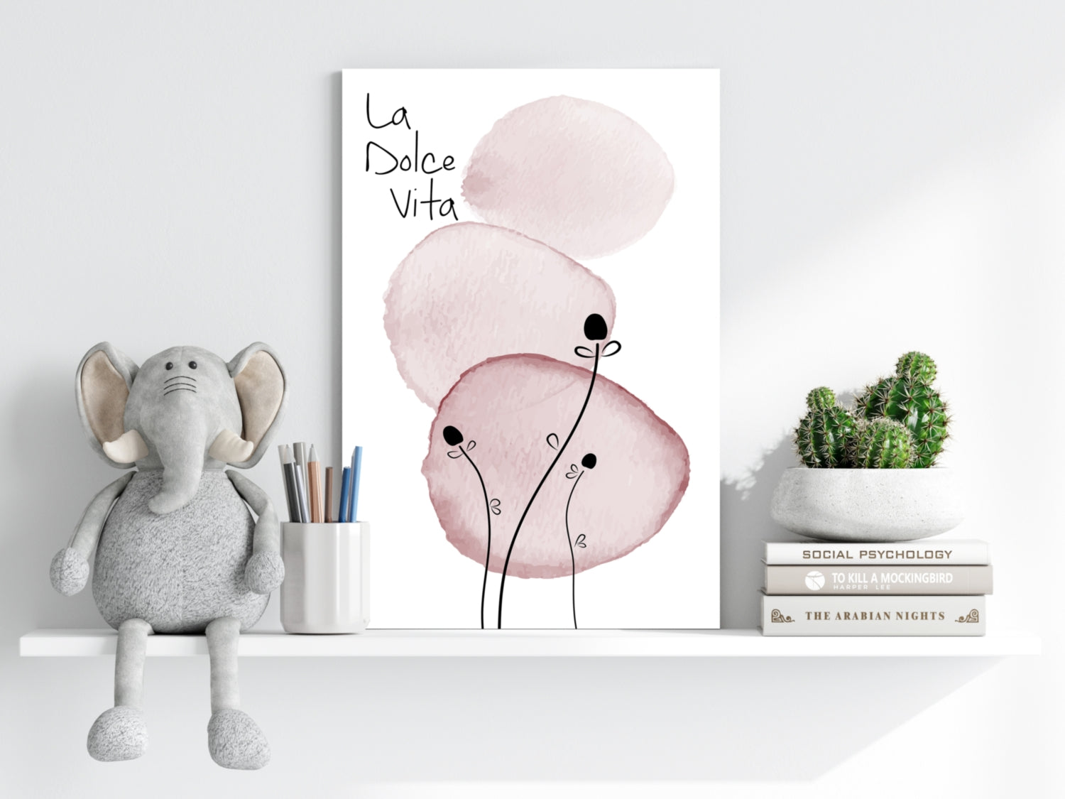 La Dolce Vita Aluminum Print.