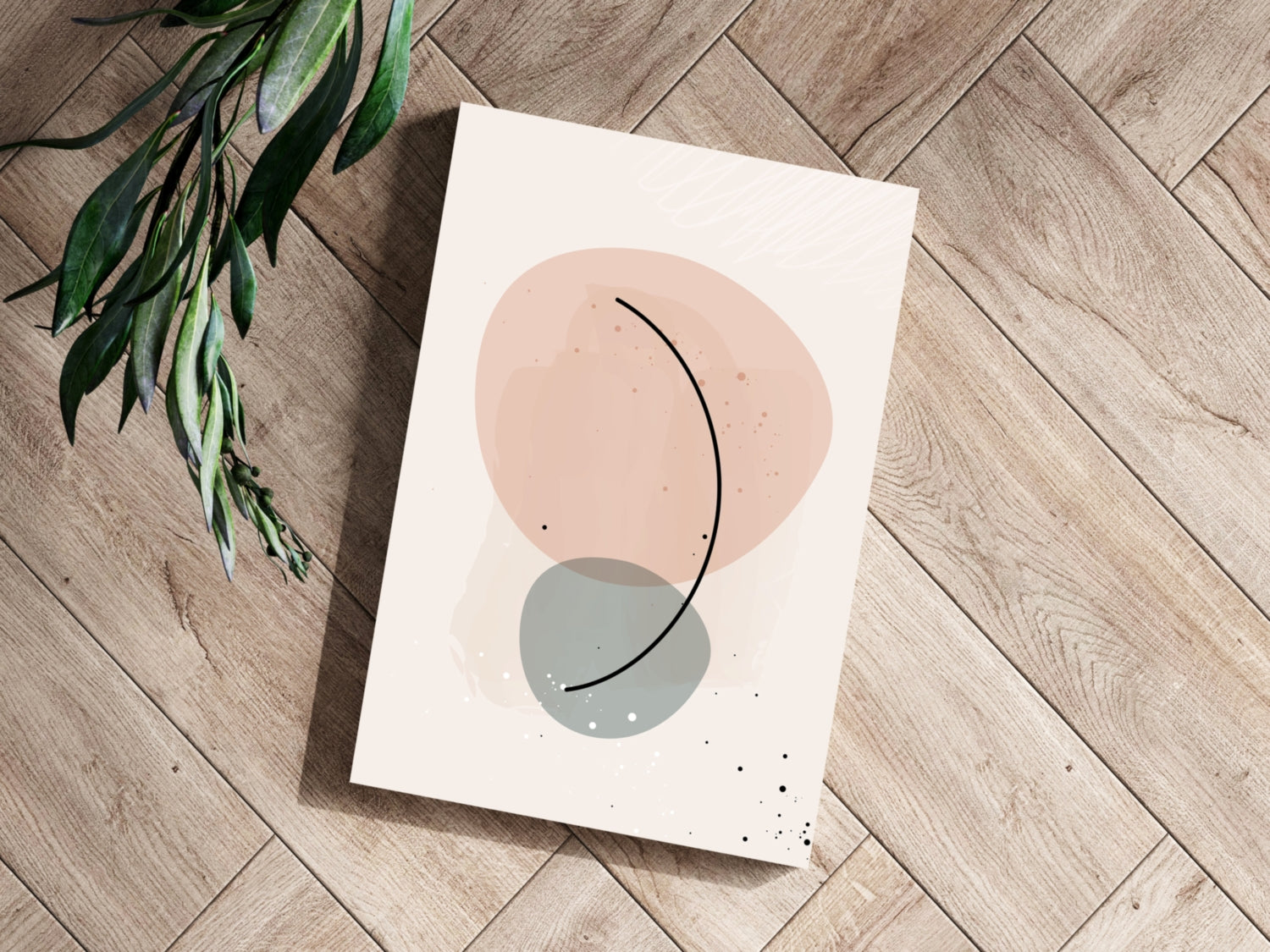 Line Art V7 Aluminum Print.