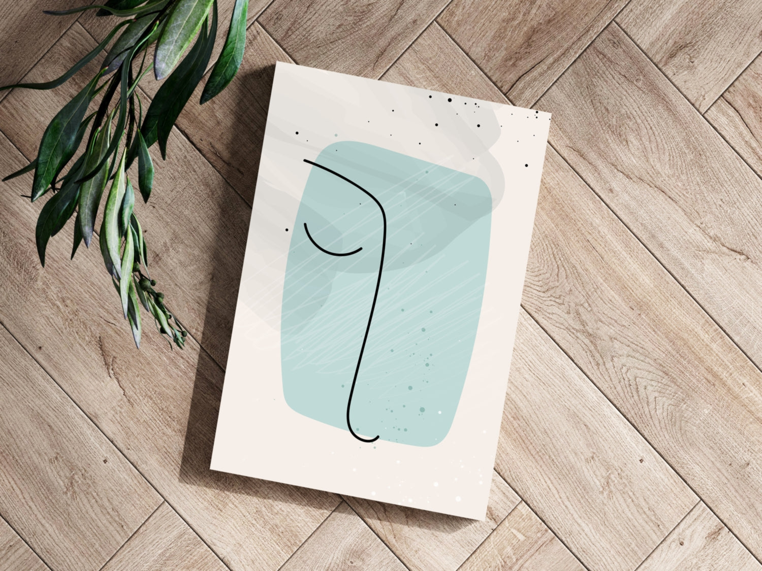 Line Art V8 Aluminum Print.