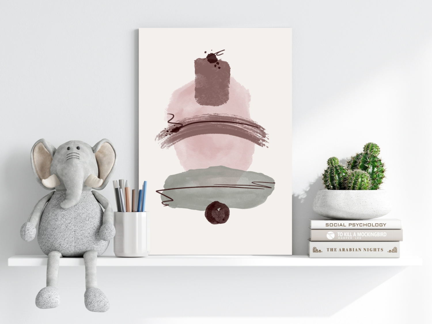 Line Art V10 Aluminum Print.