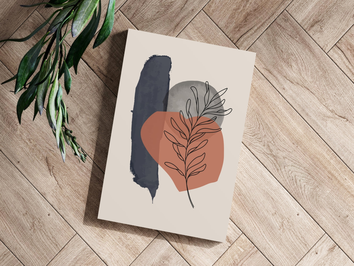 Line Art V16 Aluminum Print.