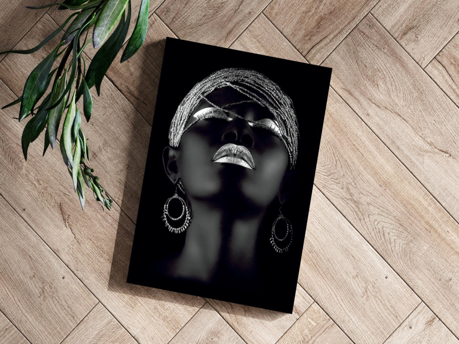 Woman Aluminum Print.