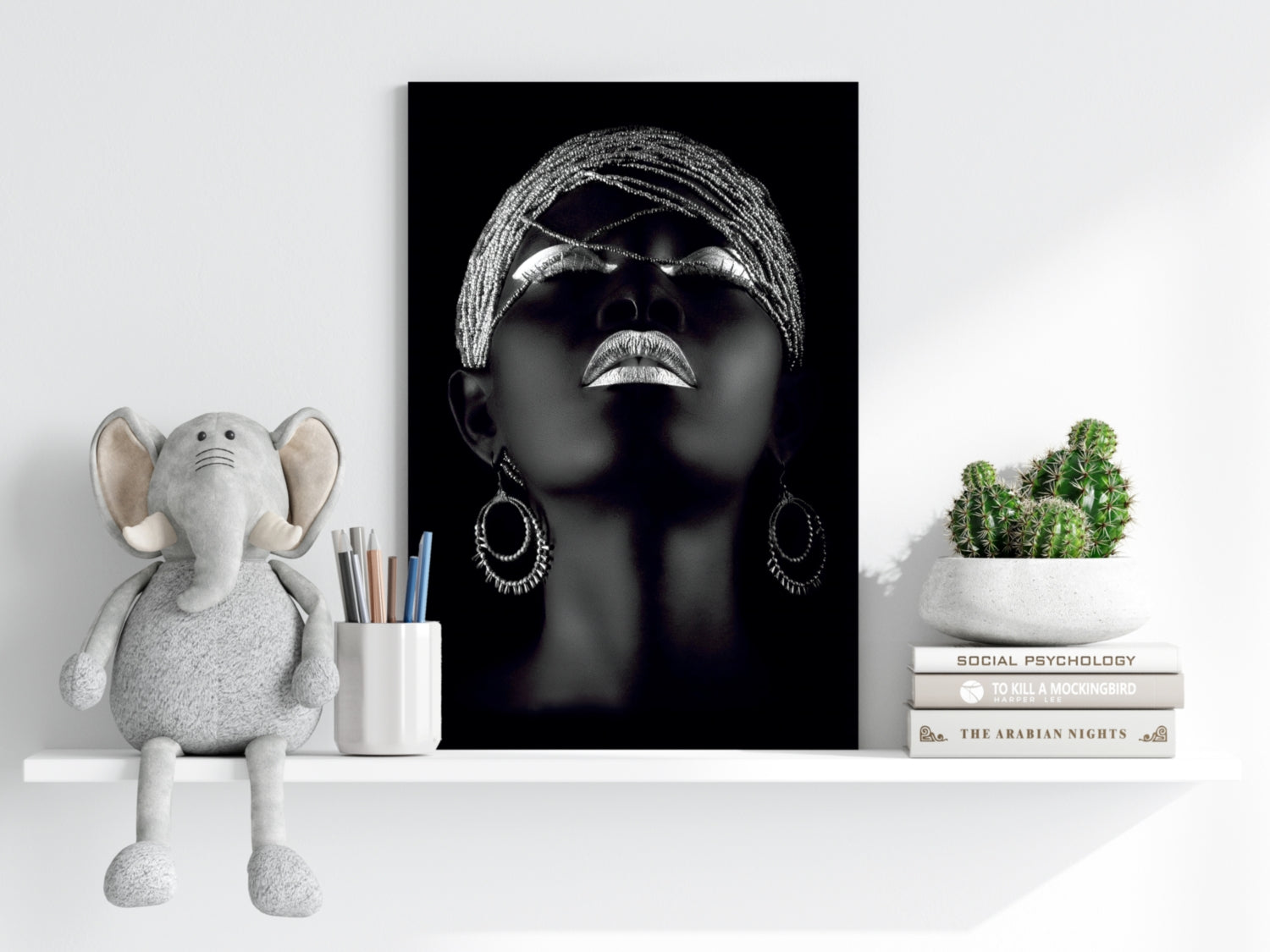 Woman Aluminum Print.